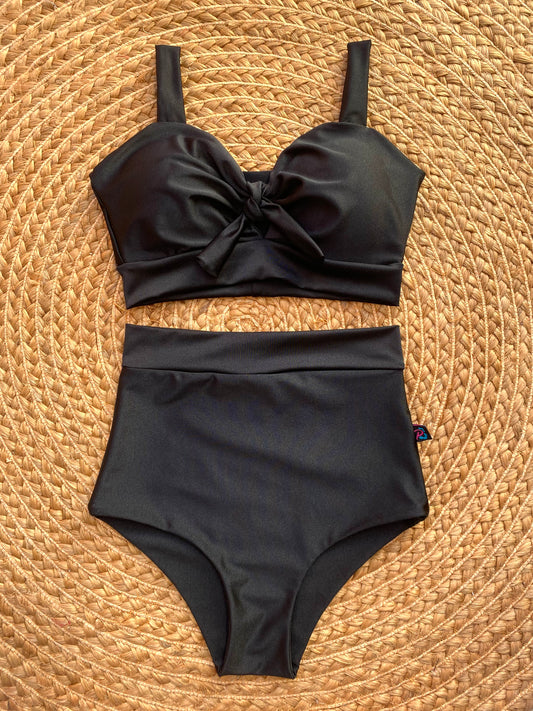 Bikini Dinamarca negro