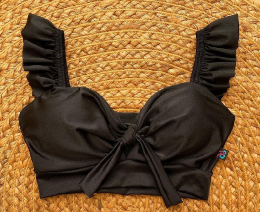 Top lazo pabilo vuelito color a elección