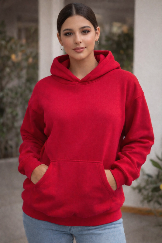 POLERON ESSENTIAL ROJO