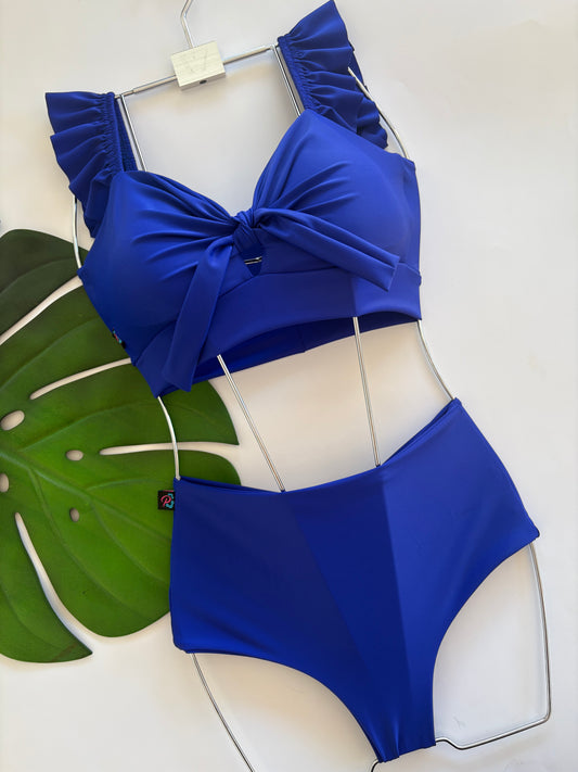 Bikini Giordana azul eléctrico