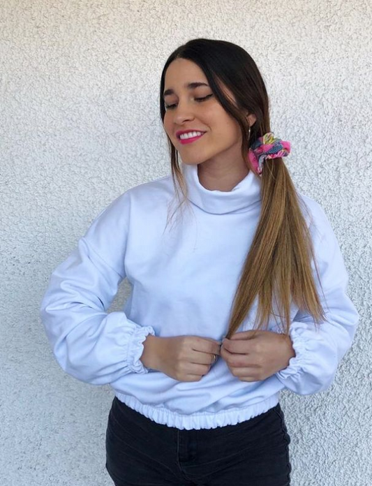 Poleron Carlota blanco